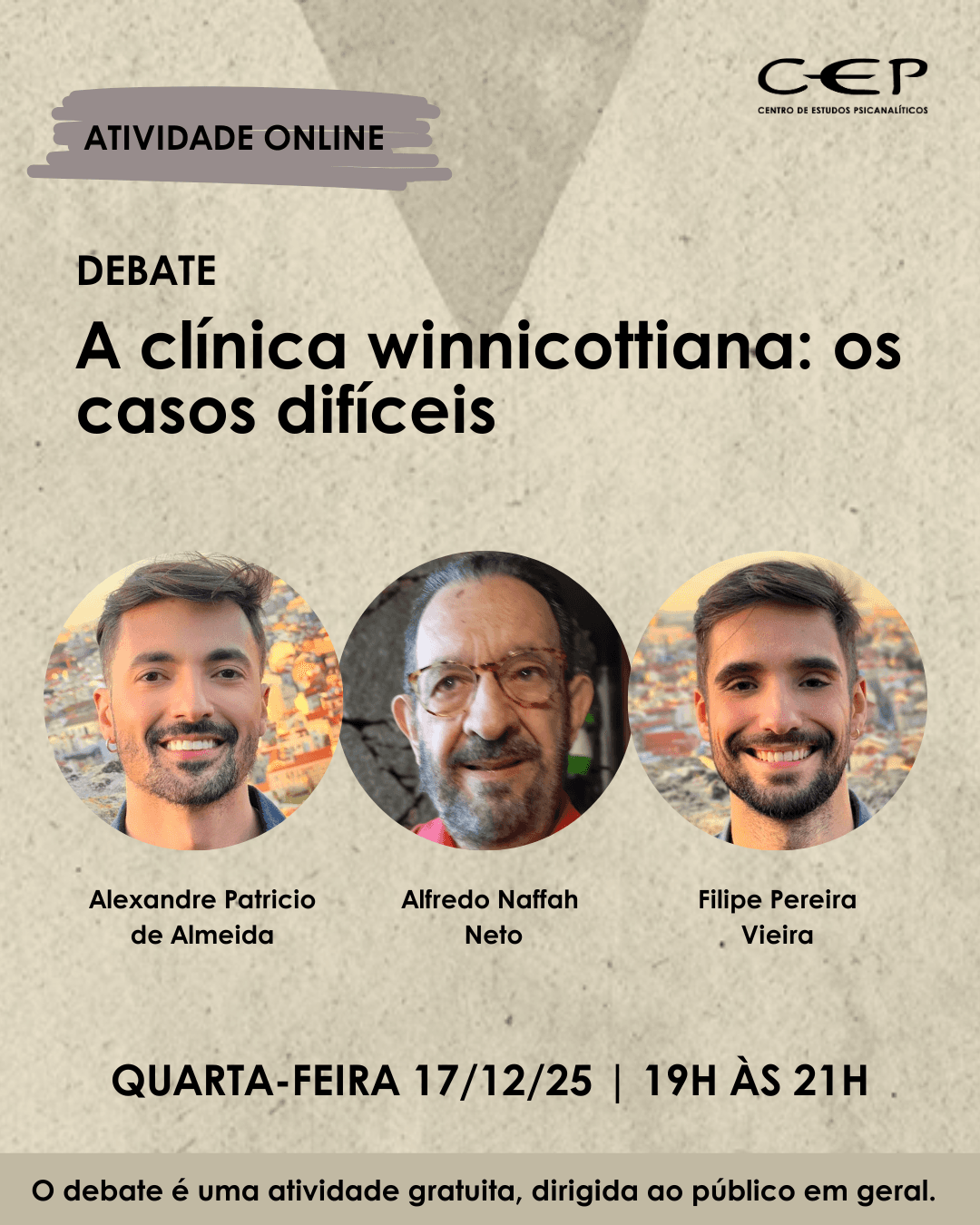 Acompanhe o CEP no Instagram