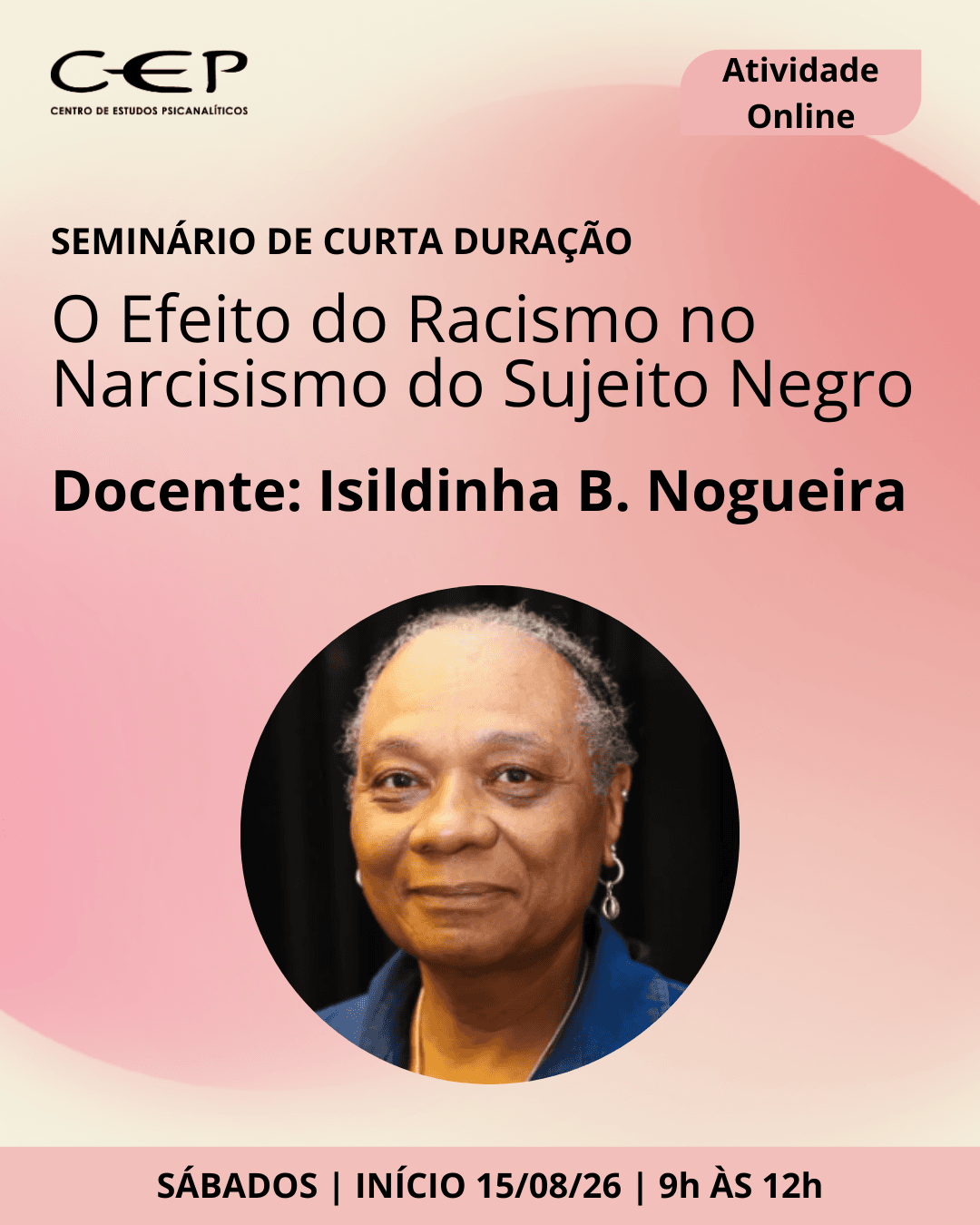 Seminário com Isildinha B. Nogueira