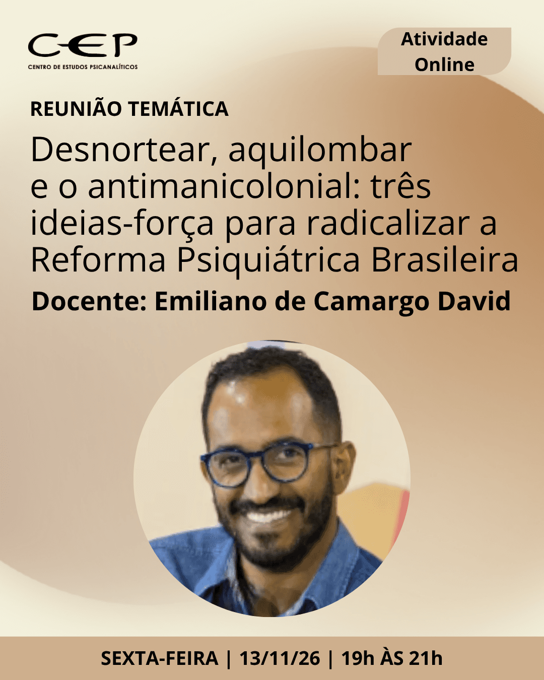 Reunião Temática com Emiliano de Camargo David