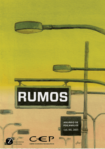 Capa do livro Anuário RUMOS – CEP. Vol. III, 2023