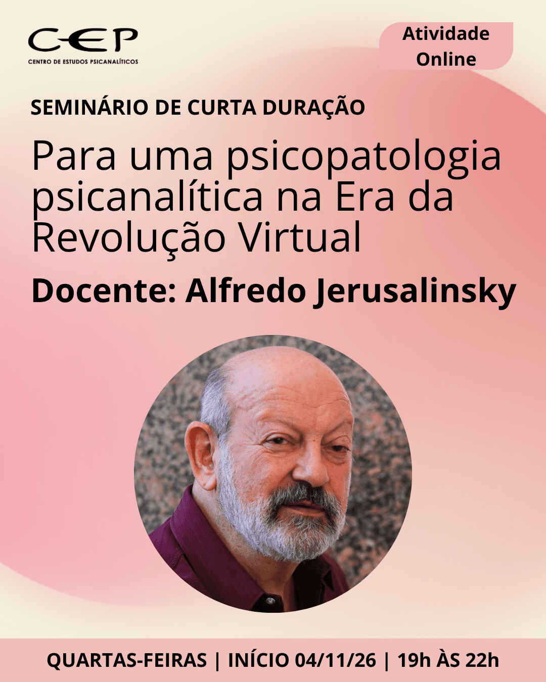 Seminário com Alfredo Jerusalinsky